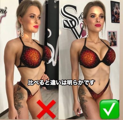 コンテスト衣装②ロシアンビキニ着用のポイントは？ | Leaners Bikini